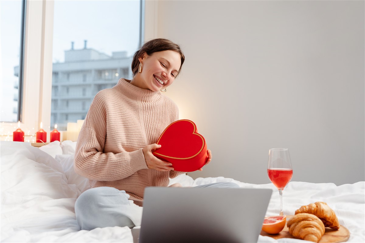 boîte en forme de cœur