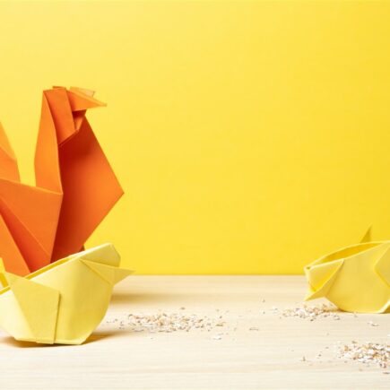 origami spécial Pâques