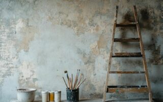 Transformez votre espace avec la peinture sur du crepis en interieur