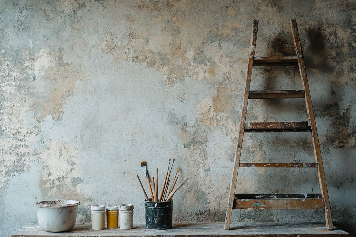 Transformez votre espace avec la peinture sur du crepis en interieur