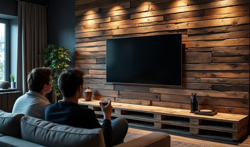 découvrez des idées créatives pour concevoir une paroi tv unique en utilisant des palettes, et transformez votre salon en un espace tendance et accueillant.