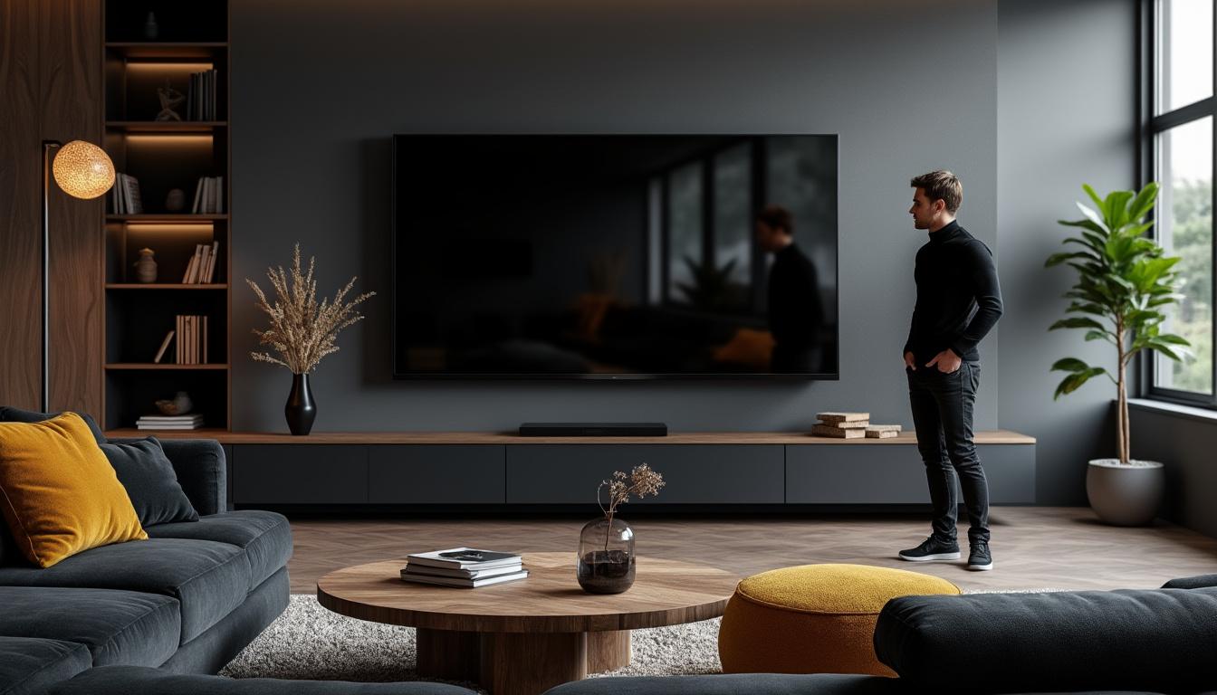 découvrez pourquoi choisir un mur tv avec palette noire peut transformer votre intérieur. explorez les avantages esthétiques et pratiques de cette tendance déco moderne qui allie élégance et fonctionnalité.