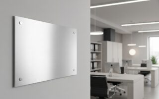 fabriquer plaque professionnelle