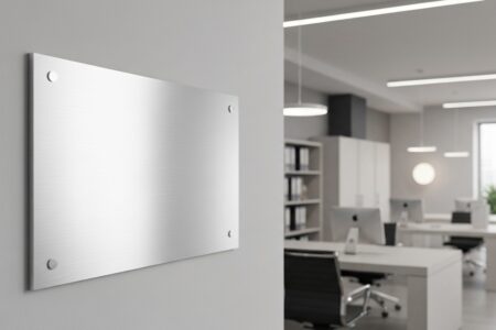 fabriquer plaque professionnelle