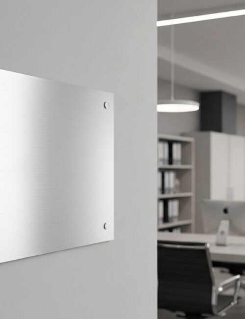 fabriquer plaque professionnelle