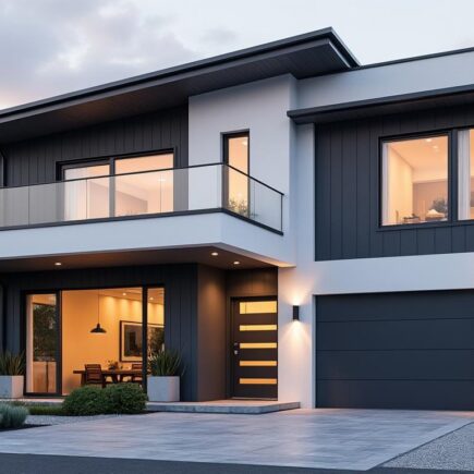 découvrez comment une façade blanche et grise anthracite associe design moderne et confort, offrant à votre maison une allure élégante et chaleureuse tout en maximisant la luminosité et le bien-être intérieur.