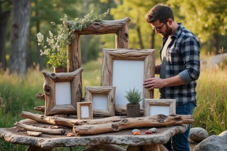 découvrez des idées originales de cadres en bois flotté à réaliser vous-même pour sublimer votre décoration intérieure. inspirez-vous de ces designs uniques et créez des pièces naturelles et personnalisées facilement chez vous.