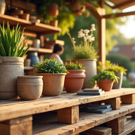 découvrez des idées simples et créatives de projets diy à réaliser avec des palettes recyclées. donnez une seconde vie à vos palettes grâce à nos astuces faciles pour débutants et amateurs de bricolage écolo.