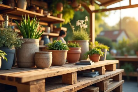 découvrez des idées simples et créatives de projets diy à réaliser avec des palettes recyclées. donnez une seconde vie à vos palettes grâce à nos astuces faciles pour débutants et amateurs de bricolage écolo.