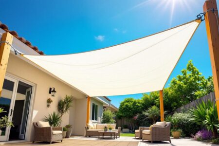 découvrez comment installer facilement une voile d'ombrage rectangulaire pour profiter d'un été frais et ombragé. guide étape par étape pour une pose sécurisée et efficace.
