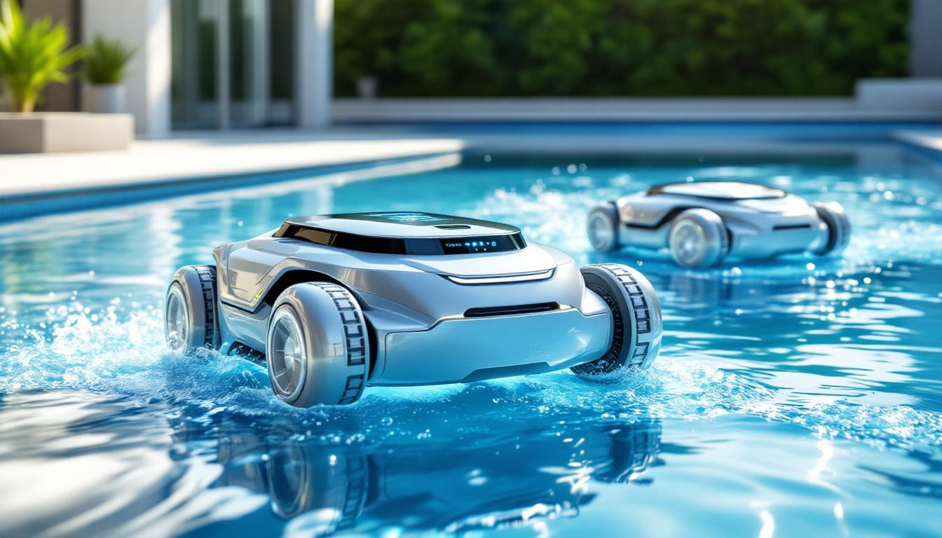 explorez les dernières innovations technologiques des aspirateurs de piscine sans fil pour un nettoyage efficace et sans effort.