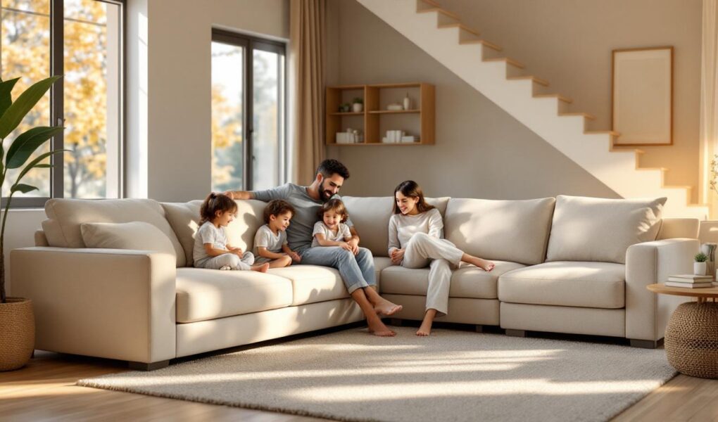 découvrez pourquoi un canapé d'angle convertible pas cher est le choix idéal pour les familles, alliant confort, gain de place et praticité à petit prix.