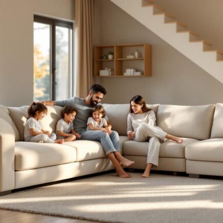 découvrez pourquoi un canapé d'angle convertible pas cher est le choix idéal pour les familles, alliant confort, gain de place et praticité à petit prix.