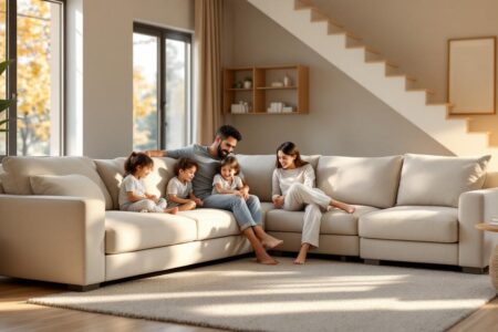 découvrez pourquoi un canapé d'angle convertible pas cher est le choix idéal pour les familles, alliant confort, gain de place et praticité à petit prix.