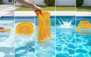 découvrez les 5 erreurs courantes à éviter lorsque vous utilisez un filet de piscine pour enlever les débris, afin de maintenir une eau propre et sécurisée.