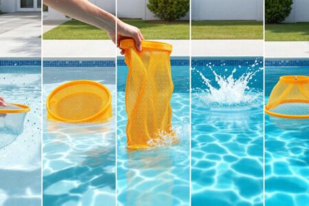 découvrez les 5 erreurs courantes à éviter lorsque vous utilisez un filet de piscine pour enlever les débris, afin de maintenir une eau propre et sécurisée.