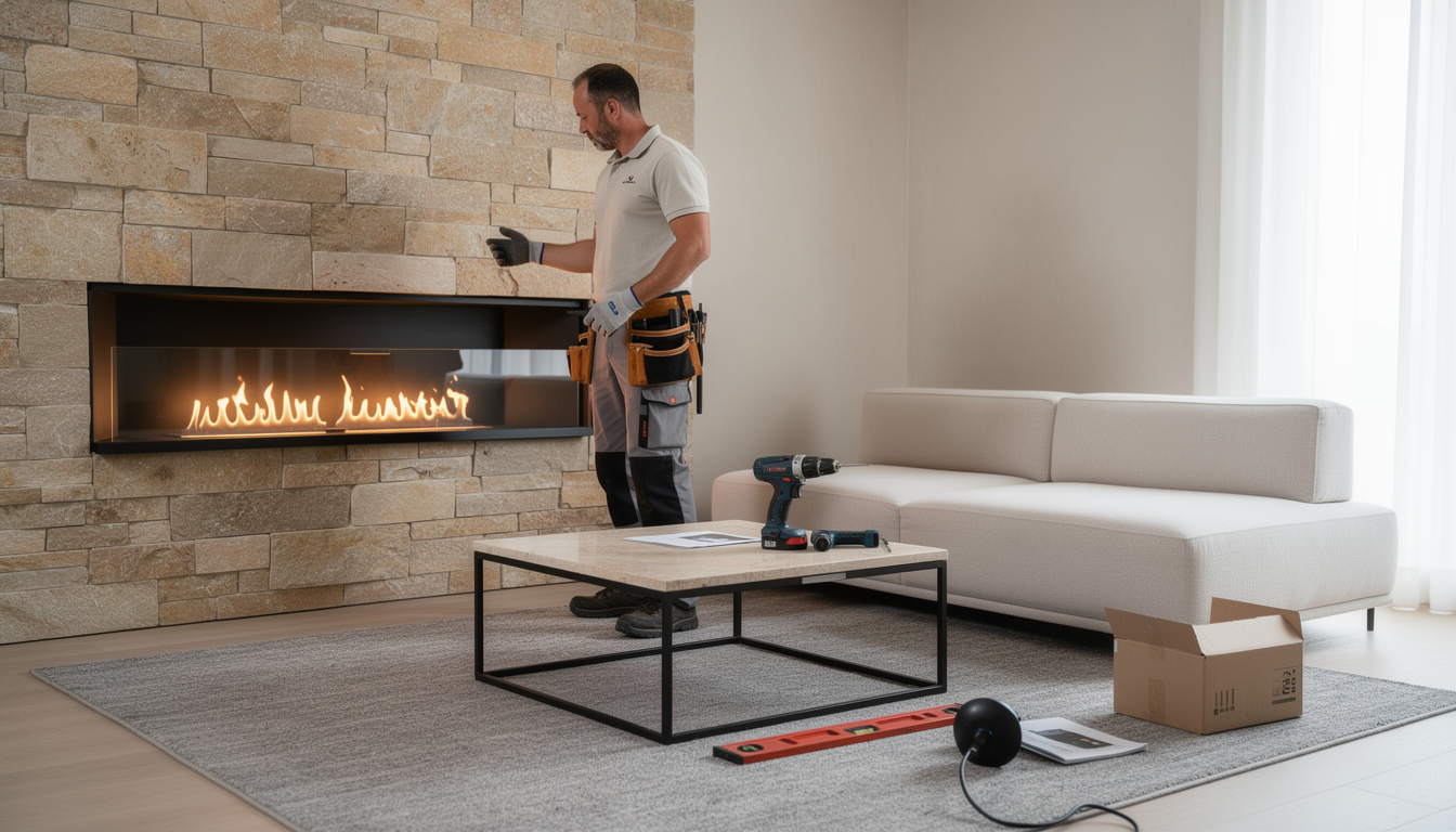 cheminées à l'éthanol