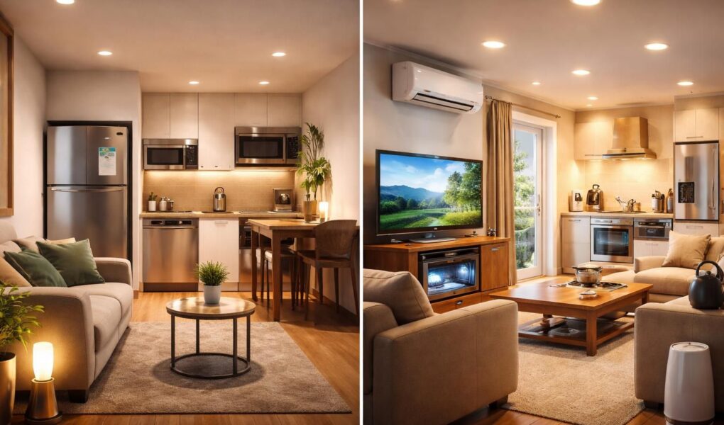 découvrez la comparaison de la consommation moyenne d’électricité entre un appartement et une maison pour mieux gérer votre budget énergétique.