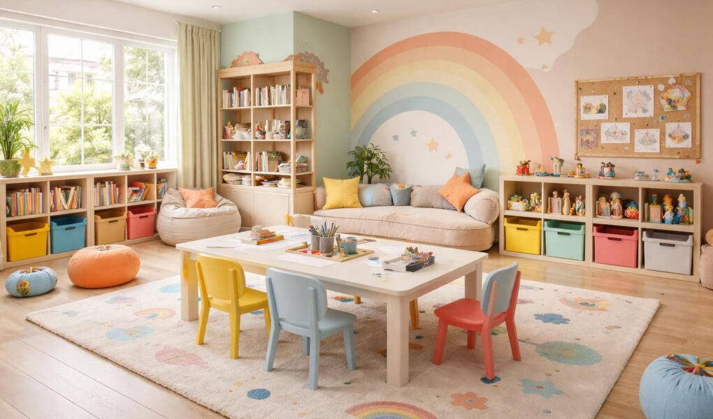 découvrez comment aménager une salle de jeux à la maison avec une décoration ludique et fonctionnelle pour le plaisir de toute la famille.