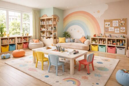 découvrez comment aménager une salle de jeux à la maison avec une décoration ludique et fonctionnelle pour le plaisir de toute la famille.