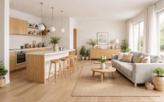 découvrez comment réussir l'harmonie entre cuisine et salon avec un style scandinave, alliant fonctionnalité, simplicité et élégance pour un espace de vie convivial et lumineux.