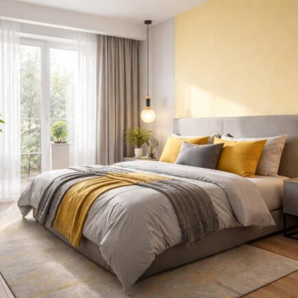 découvrez comment associer le jaune et le gris pour une décoration de chambre lumineuse et élégante, alliant chaleur et sobriété pour un intérieur harmonieux.