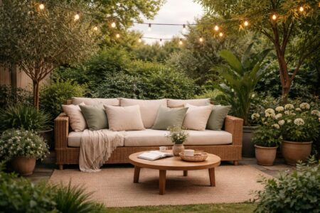 découvrez comment aménager un espace cocooning dans votre jardin pour créer un coin repos douillet à l'extérieur, alliant confort et sérénité en pleine nature.