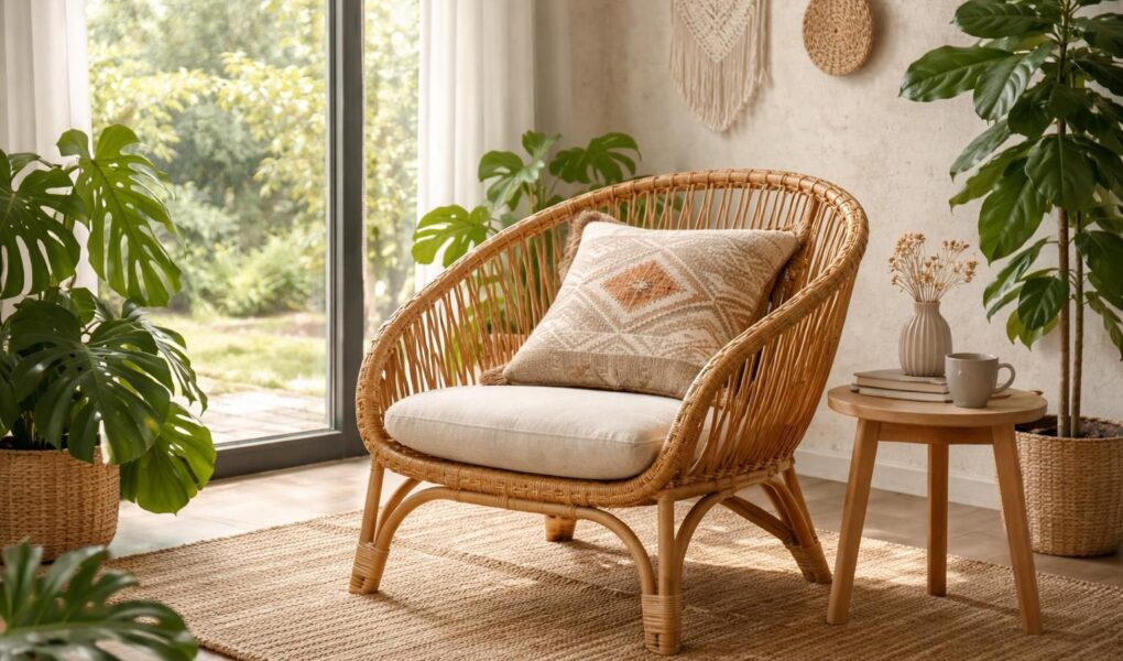 découvrez notre test du fauteuil en rotin la redoute intérieurs, parfait pour créer un coin repos bohème chaleureux et convivial dans votre maison.