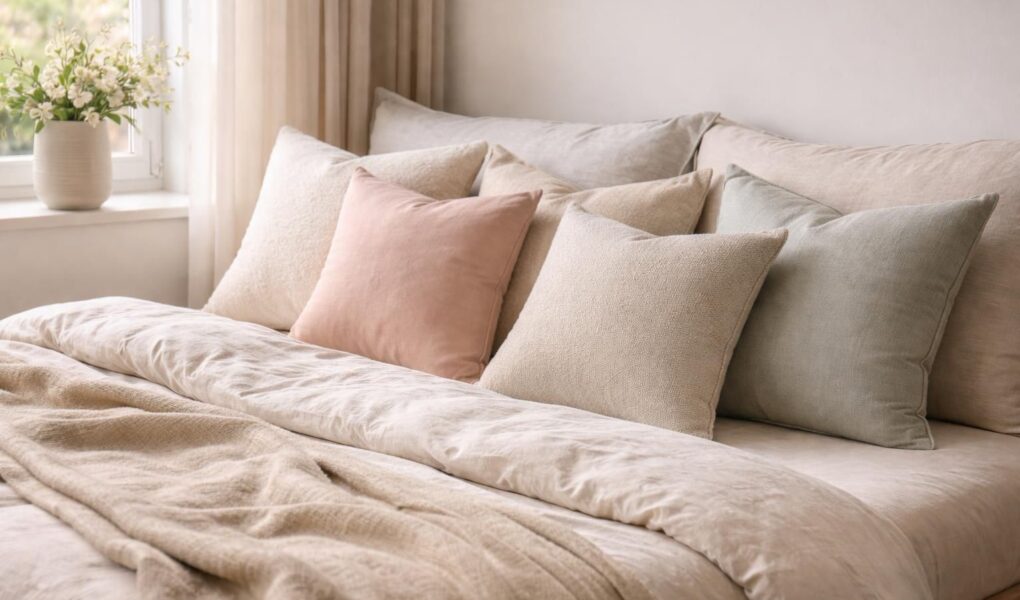 découvrez notre sélection de housses de coussins 60x60 pour un confort xl. apportez style et douceur à votre lit avec des modèles variés et de qualité.