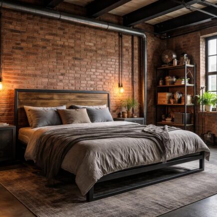 découvrez comment créer une chambre au style industriel avec nos conseils pour une déco loft réussie alliant authenticité et modernité.