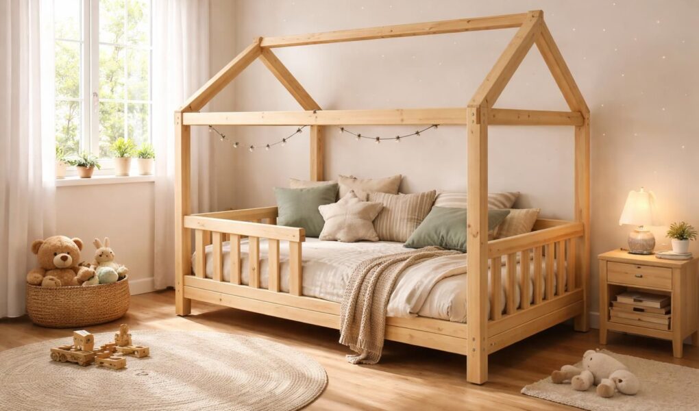découvrez notre tutoriel diy pour fabriquer un lit cabane avec barrière, idéal pour sécuriser la chambre de votre enfant tout en ajoutant une touche ludique et originale.