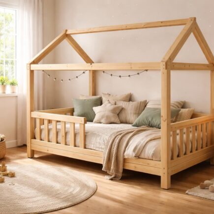 découvrez notre tutoriel diy pour fabriquer un lit cabane avec barrière, idéal pour sécuriser la chambre de votre enfant tout en ajoutant une touche ludique et originale.