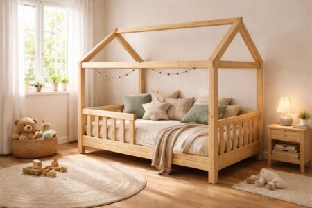découvrez notre tutoriel diy pour fabriquer un lit cabane avec barrière, idéal pour sécuriser la chambre de votre enfant tout en ajoutant une touche ludique et originale.