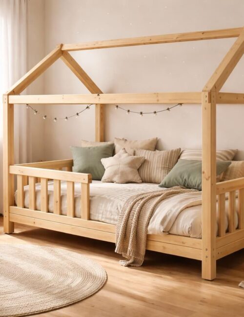 découvrez notre tutoriel diy pour fabriquer un lit cabane avec barrière, idéal pour sécuriser la chambre de votre enfant tout en ajoutant une touche ludique et originale.