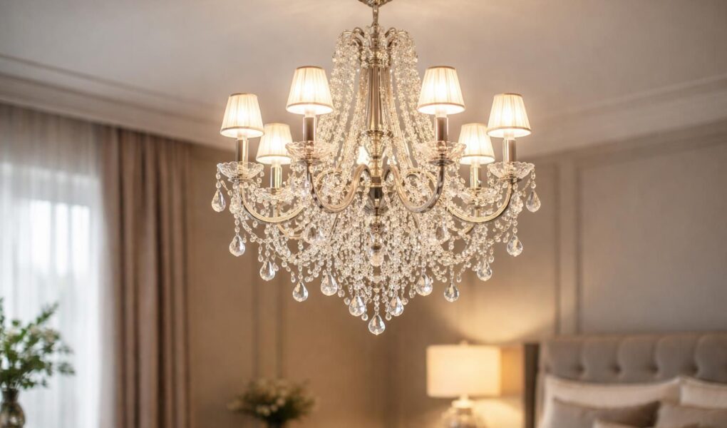 découvrez notre lustre de chambre argenté, idéal pour apporter une touche de brillance et de luxe à votre intérieur. élégance et lumière garantissent une ambiance raffinée.