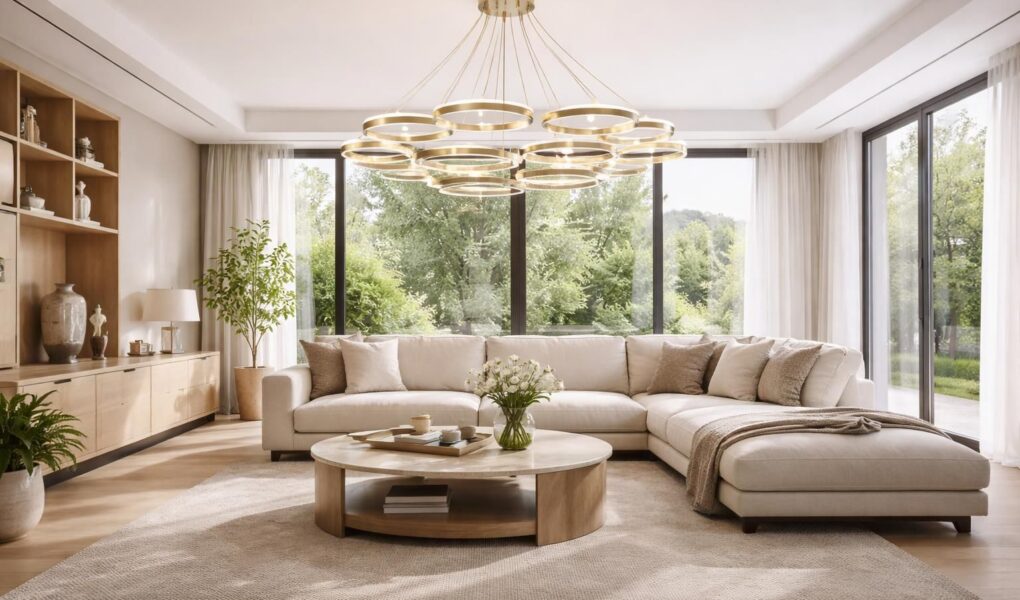 découvrez comment choisir la taille idéale d'un lustre suspension pour sublimer votre salon et harmoniser votre pièce de vie avec style et fonctionnalité.