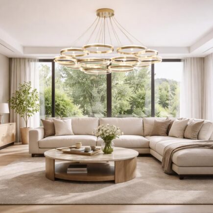 découvrez comment choisir la taille idéale d'un lustre suspension pour sublimer votre salon et harmoniser votre pièce de vie avec style et fonctionnalité.