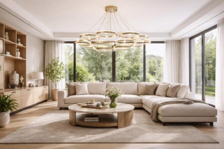 découvrez comment choisir la taille idéale d'un lustre suspension pour sublimer votre salon et harmoniser votre pièce de vie avec style et fonctionnalité.