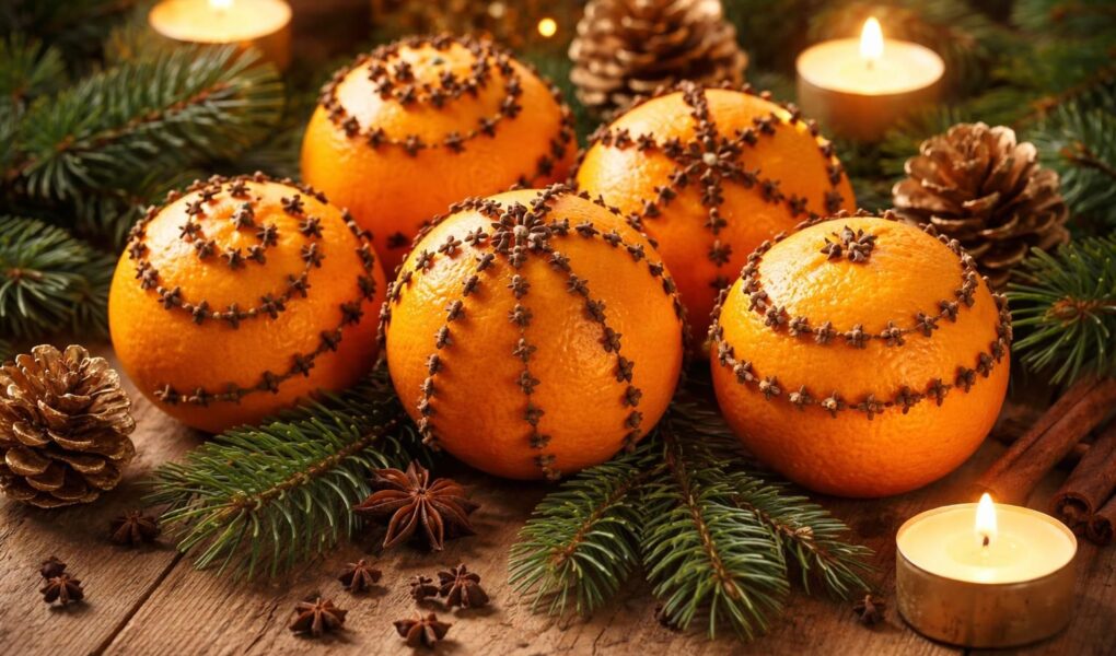 découvrez comment réaliser une décoration de noël naturelle et parfumée en associant oranges et clous de girofle, pour une ambiance chaleureuse et festive.