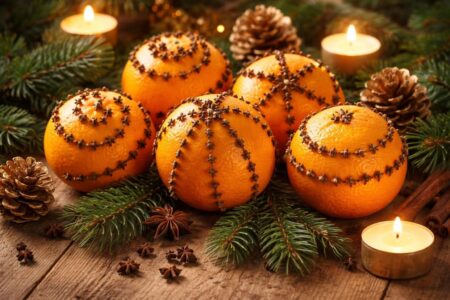 découvrez comment réaliser une décoration de noël naturelle et parfumée en associant oranges et clous de girofle, pour une ambiance chaleureuse et festive.