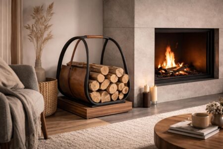 découvrez notre sélection de range-bûches design pour sublimer votre coin cheminée avec style et fonctionnalité. alliez esthétique et praticité pour un intérieur chaleureux.