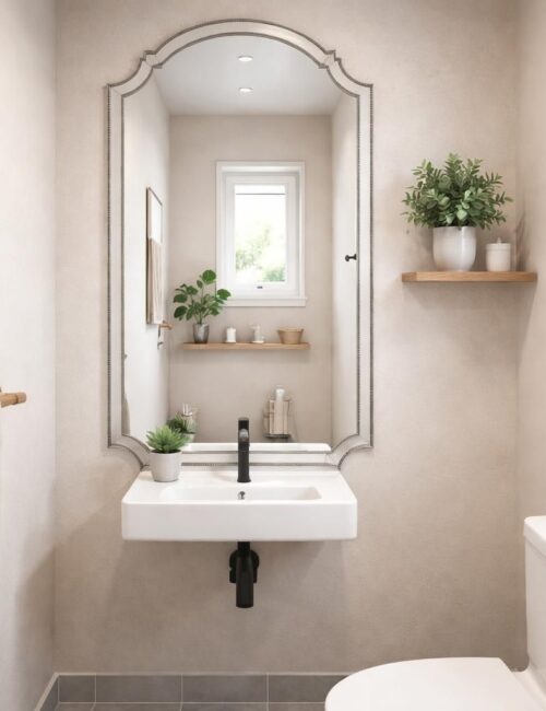 découvrez comment les stickers miroir pour toilettes peuvent agrandir visuellement et décorer vos wc de manière simple et élégante. une astuce déco pratique et originale !