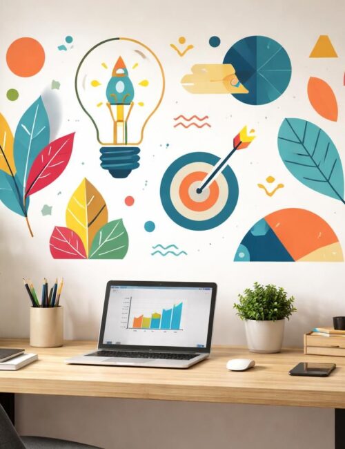 découvrez nos stickers muraux pour bureau et apportez une touche de dynamisme et d'élégance à votre espace de travail. personnalisez votre environnement avec style et créativité.