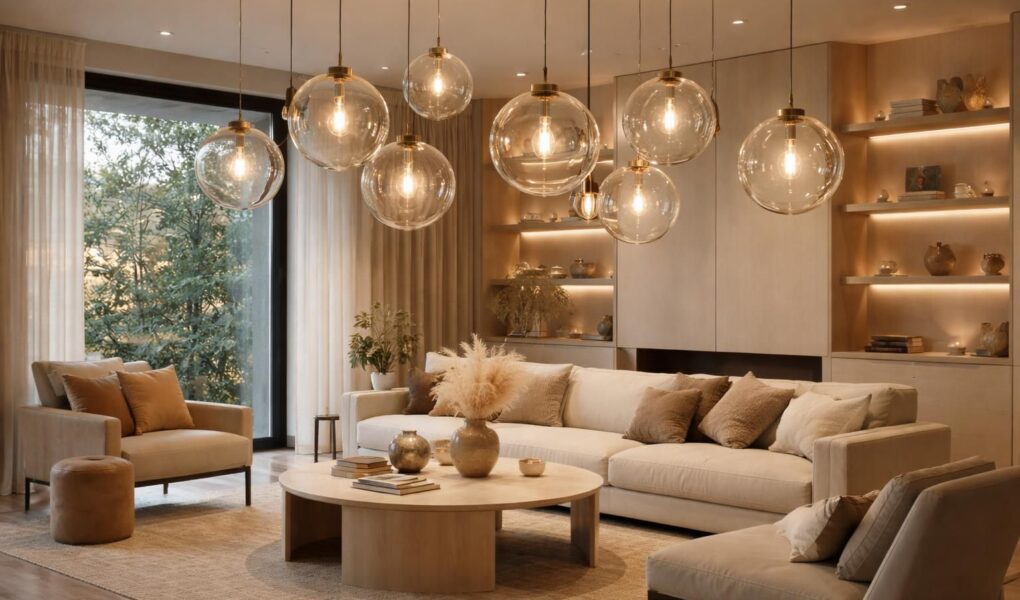 découvrez nos suspensions globes alliant élégance et design tout en rondeur, parfaites pour illuminer et sublimer votre salon avec style.