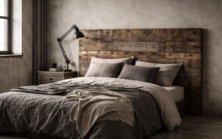 découvrez comment fabriquer une tête de lit en planche de coffrage pour un style industriel brut avec notre tutoriel simple et étape par étape.