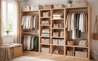 apprenez à créer un dressing pas cher grâce à notre tutoriel complet et économique pour fabriquer vos rangements facilement avec un petit budget.