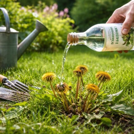 découvrez comment éliminer efficacement les pissenlits grâce au vinaigre blanc, une méthode naturelle et écologique pour entretenir votre jardin sans produits chimiques.