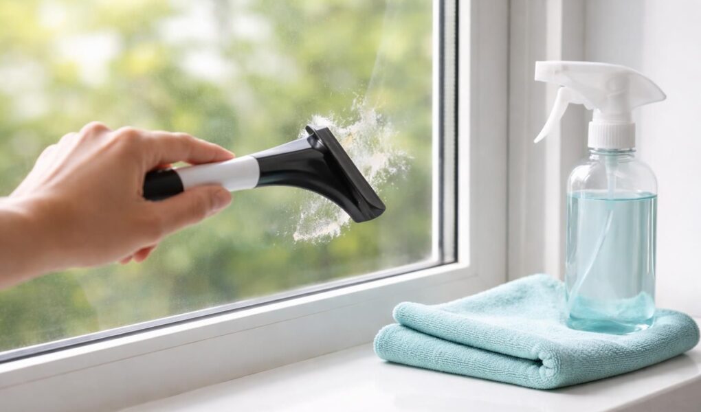 découvrez des astuces simples et efficaces pour enlever de la colle sur une vitre sans rayer le verre, afin de retrouver une surface propre et impeccable facilement.