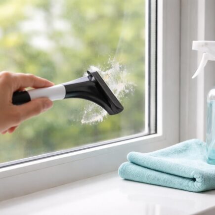 découvrez des astuces simples et efficaces pour enlever de la colle sur une vitre sans rayer le verre, afin de retrouver une surface propre et impeccable facilement.