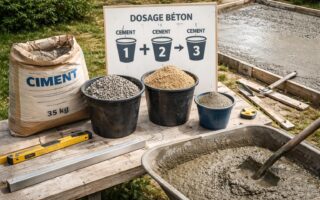découvrez notre guide complet pour bien doser le béton et réaliser une dalle de terrasse solide et durable. conseils pratiques et proportions idéales pour réussir votre projet.